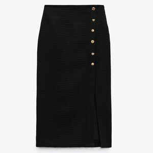 Zara Tweed Skirt - XL